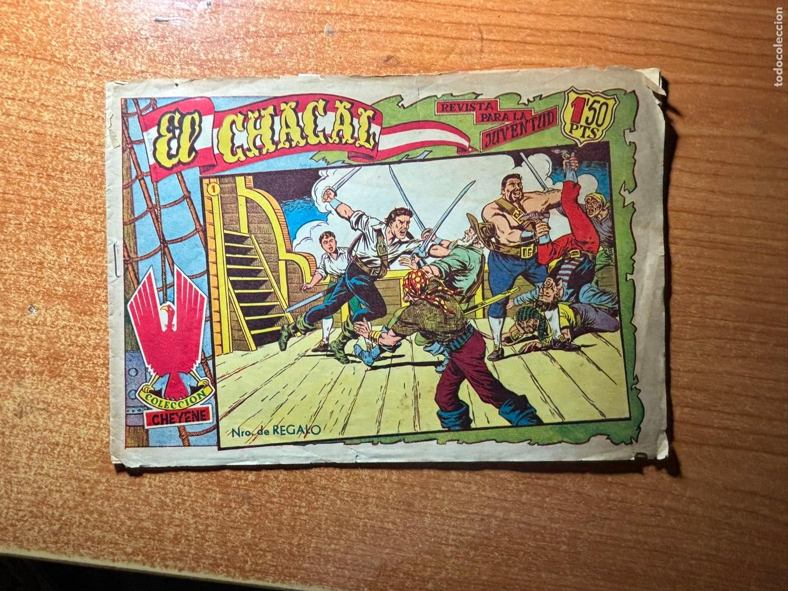 Tebeos: EL CHACAL N&ordm; 1 EDITORIAL MARCO ORIGINAL