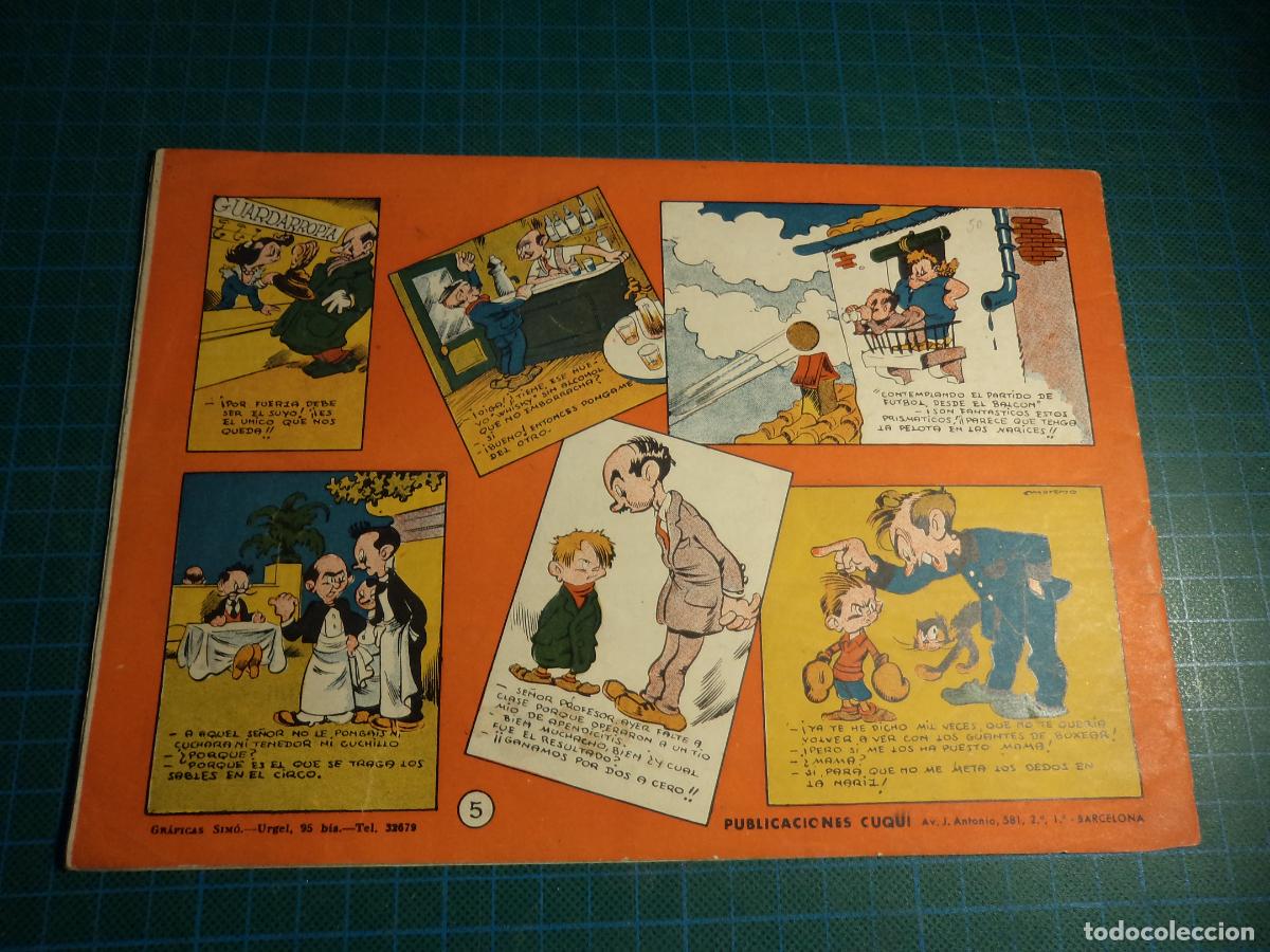 Tebeos: Cuqui. n&ordm; 5. Ultimo de la coleccion 1946 - Foto 2