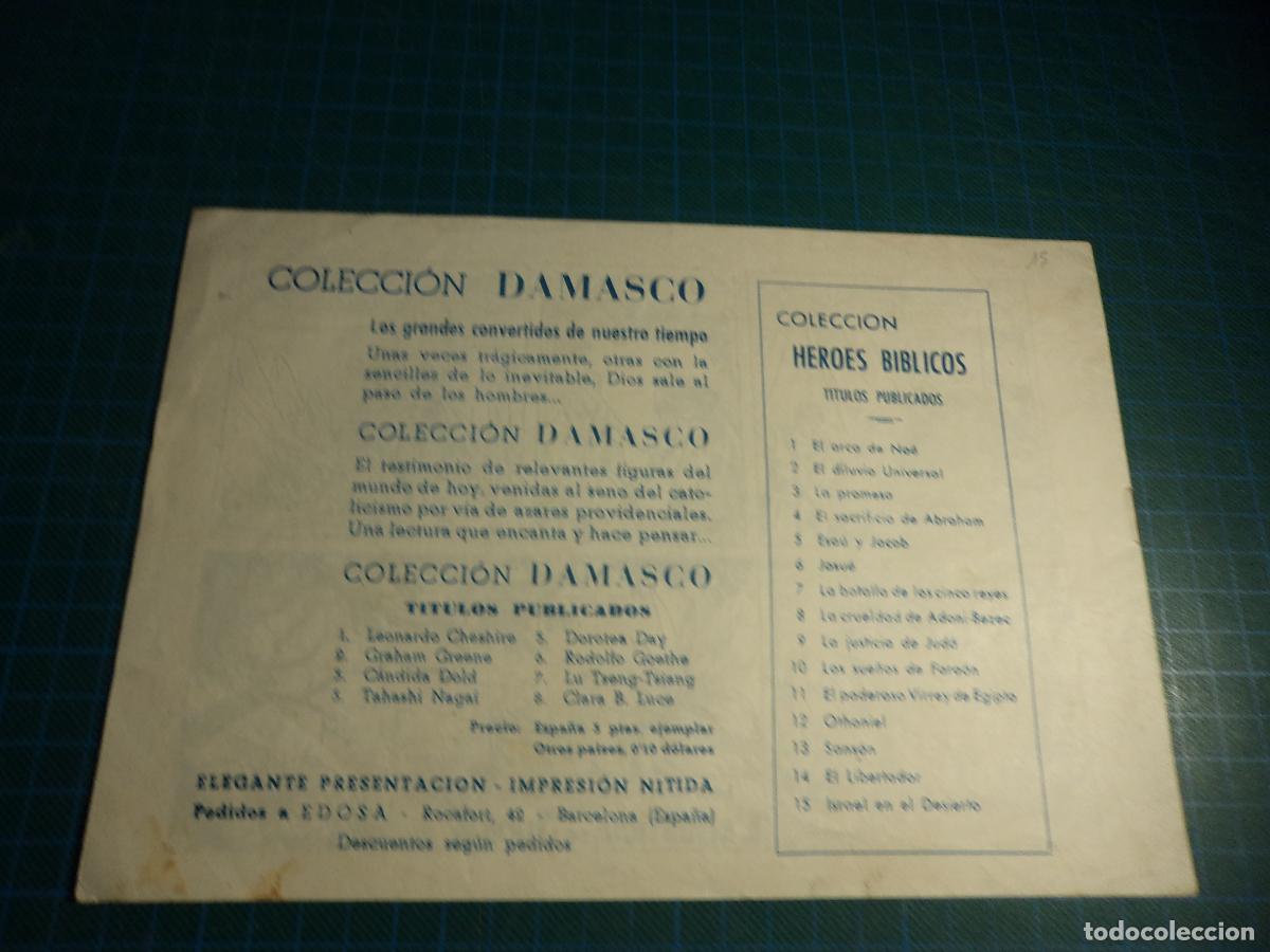 Tebeos: Heroes Biblicos. N&ordm; 8. Simbolo / Edosa - Foto 2