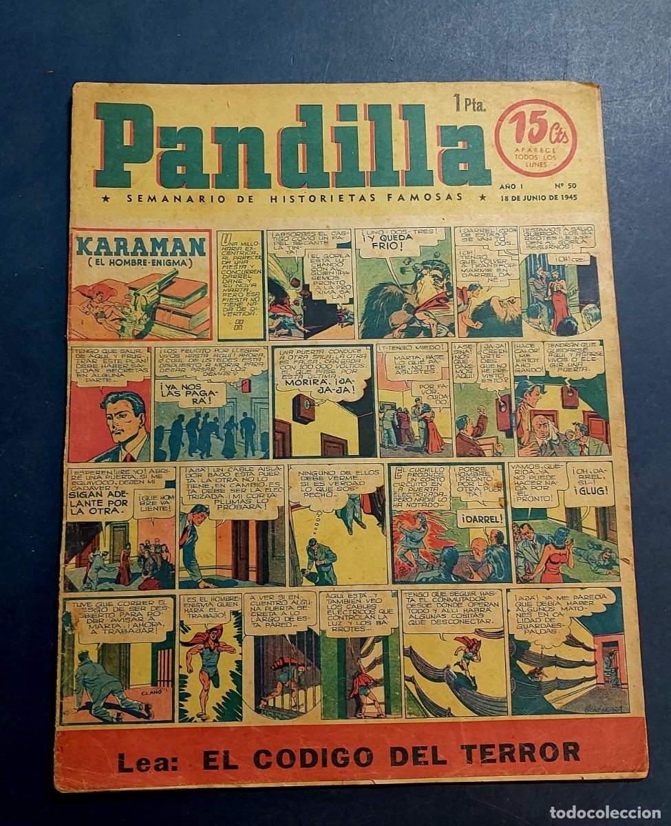 Tebeos: Pandilla N&ordm; 50 A&ntilde;o 1945 - Foto 1
