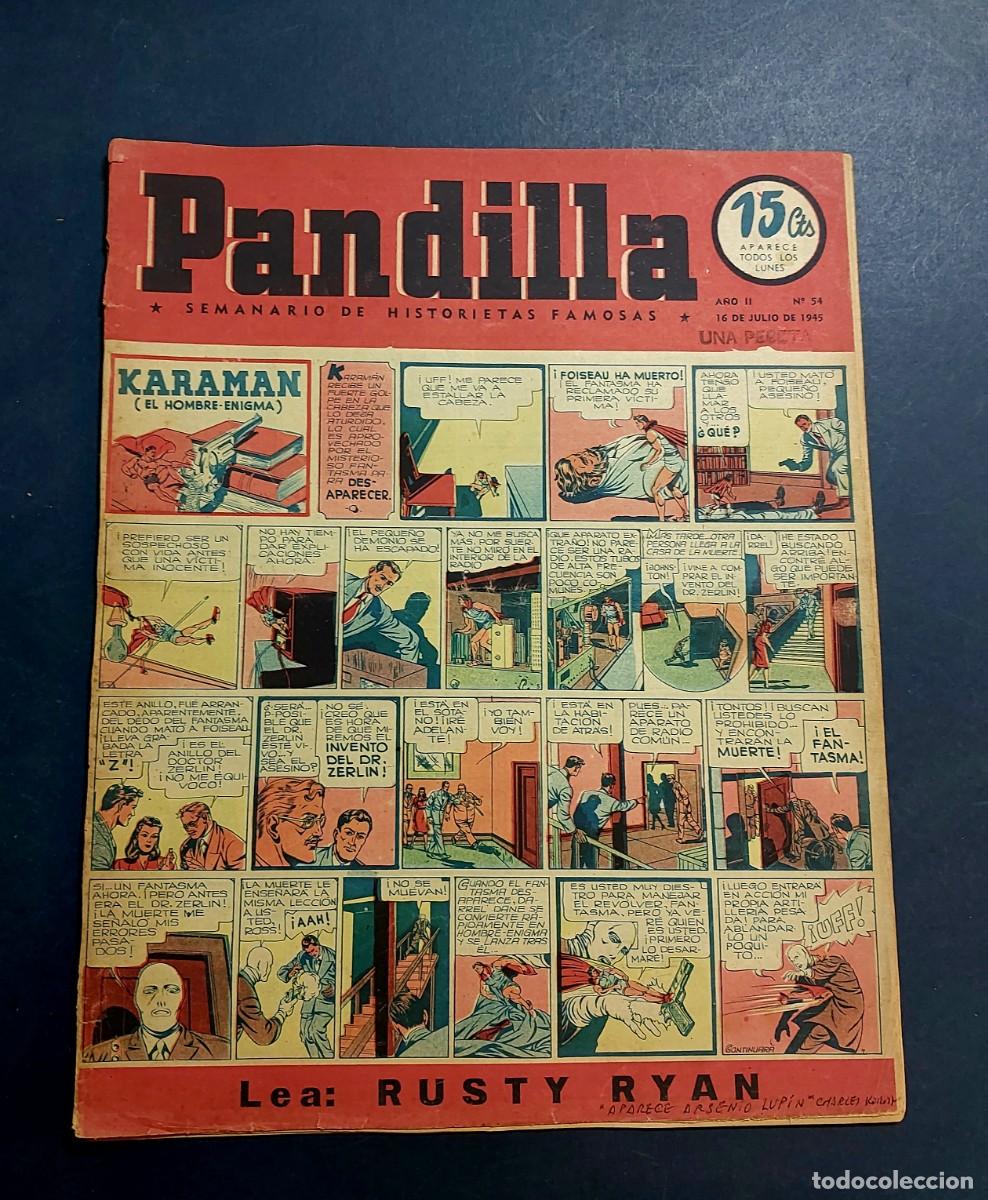 Tebeos: Pandilla N&ordm; 54 A&ntilde;o 1945 - Foto 1
