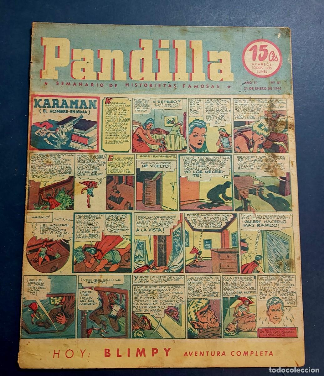 Tebeos: Pandilla N&ordm; 81 A&ntilde;o 1946 - Foto 1