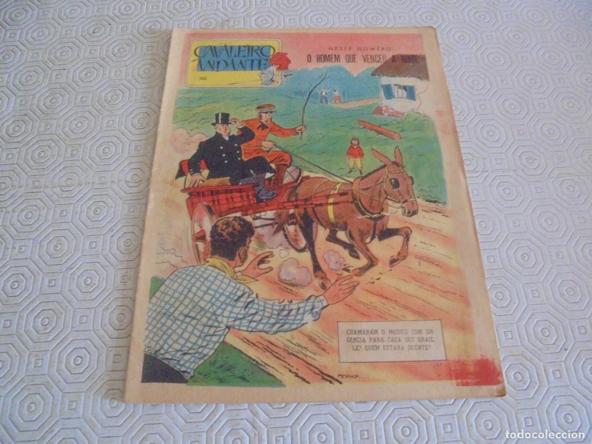Tebeos: 1955 CAVALEIRO ANDANTE, SEMANARIO JUVENIL N&ordm;186