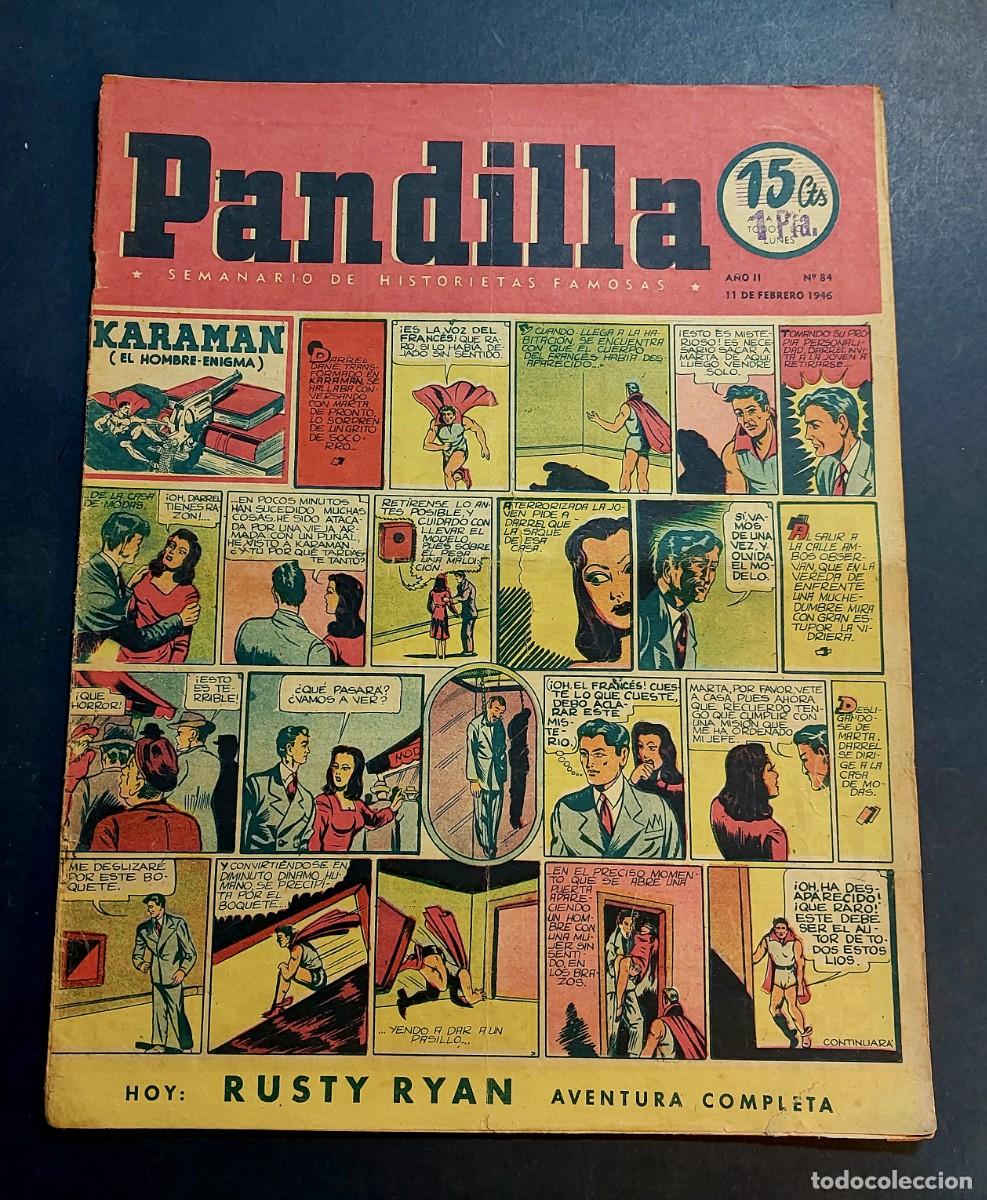 Tebeos: Pandilla N&ordm; 84 A&ntilde;o 1946 - Foto 1