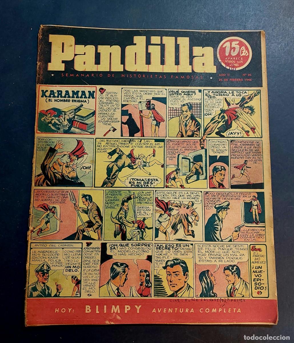 Tebeos: Pandilla N&ordm; 86 A&ntilde;o 1946 - Foto 1