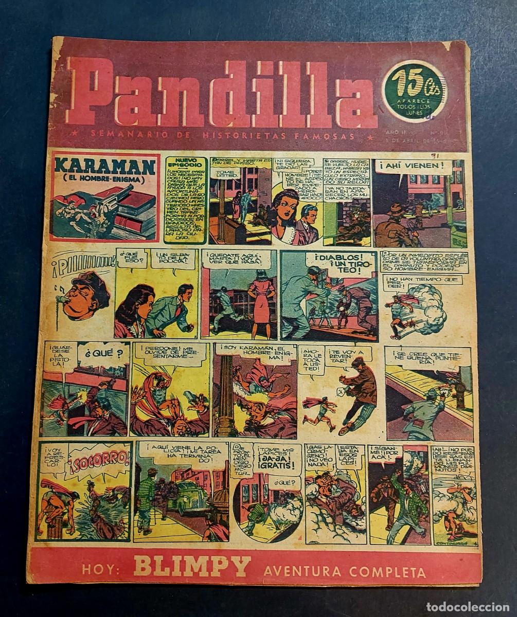 Tebeos: Pandilla N&ordm; 91 A&ntilde;o 1946 - Foto 1