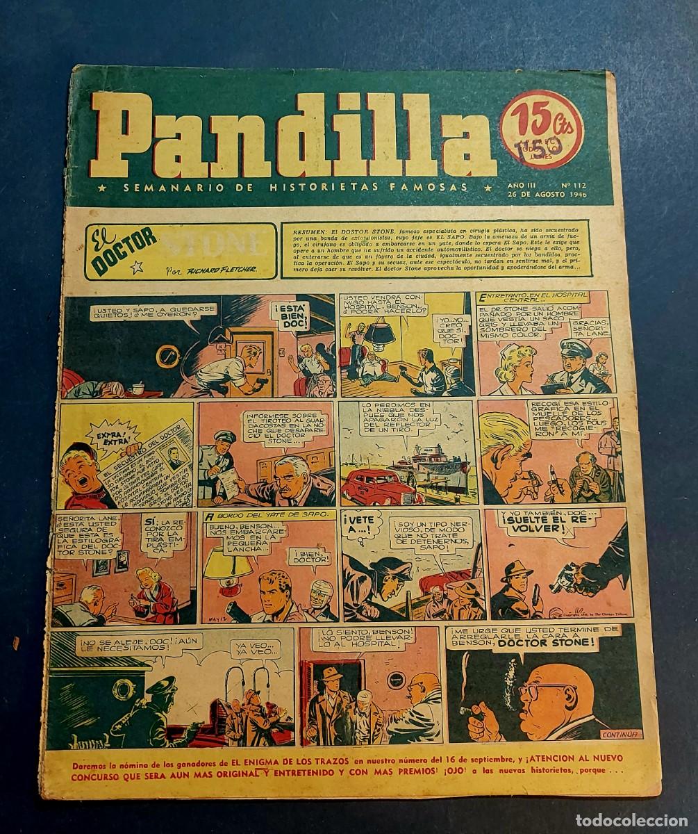 Tebeos: Pandilla N&ordm; 112 A&ntilde;o 1946 - Foto 1