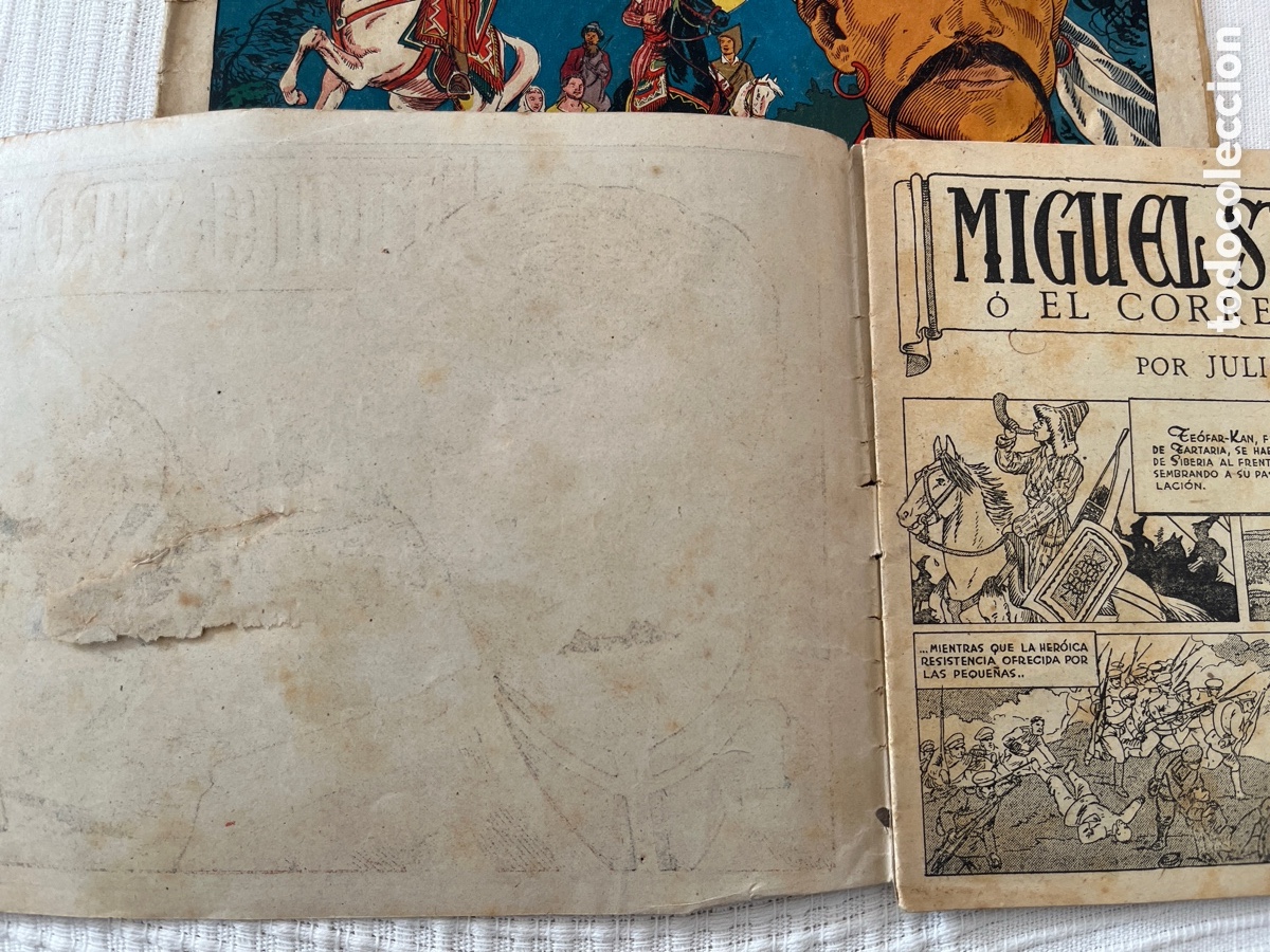 Tebeos: Cuento Miguel Strogoff. Los dos n&uacute;meros - Foto 3