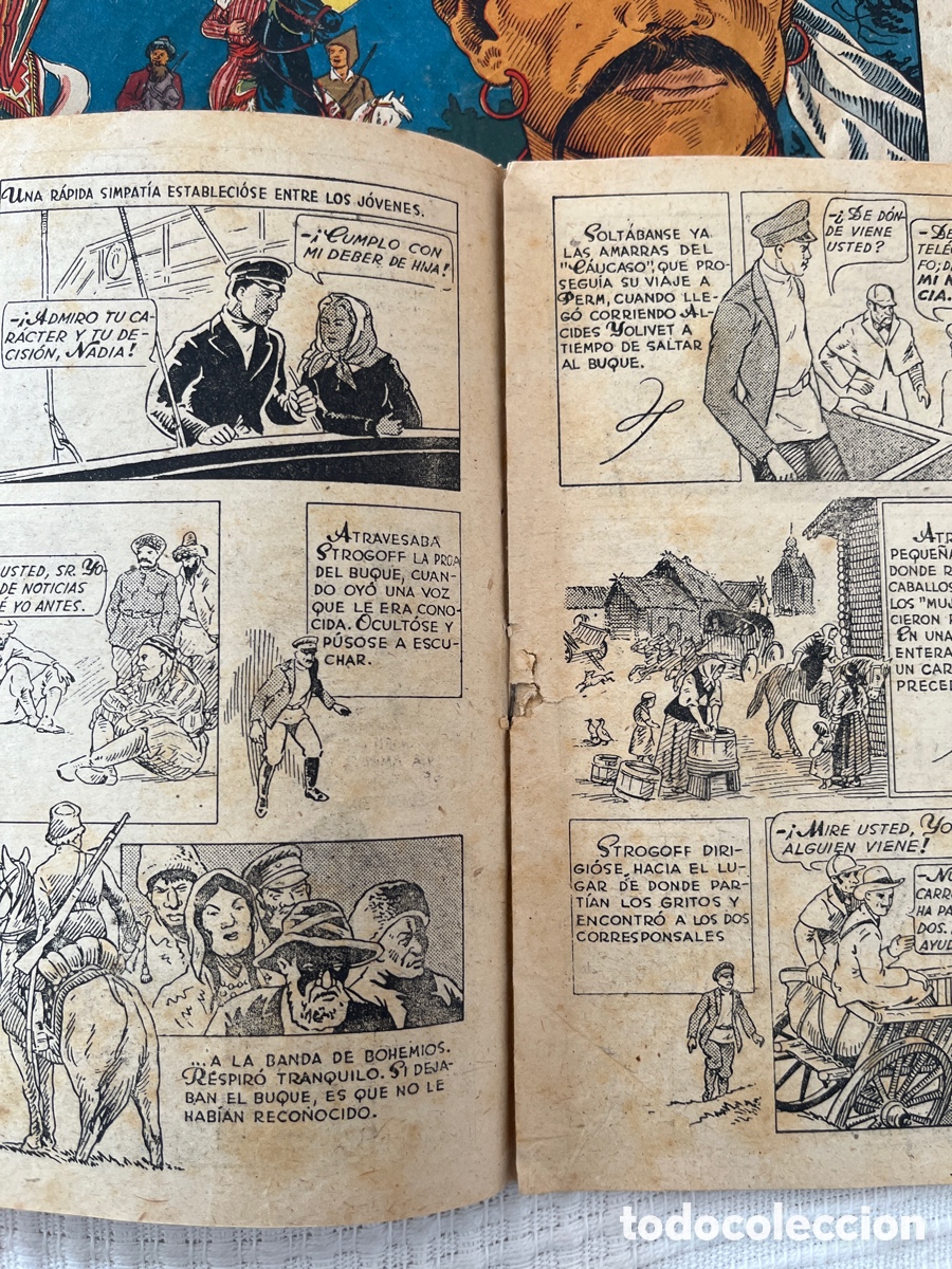 Tebeos: Cuento Miguel Strogoff. Los dos n&uacute;meros - Foto 4