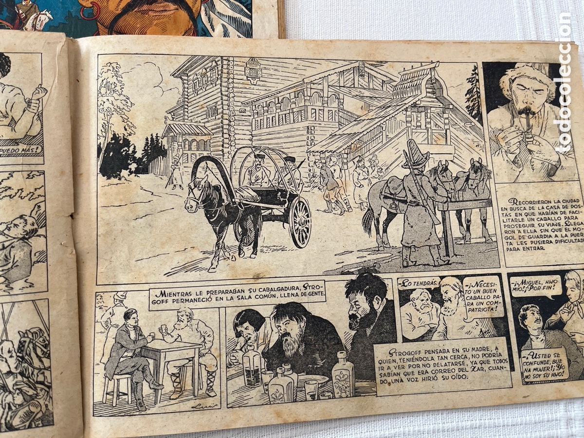 Tebeos: Cuento Miguel Strogoff. Los dos n&uacute;meros - Foto 5