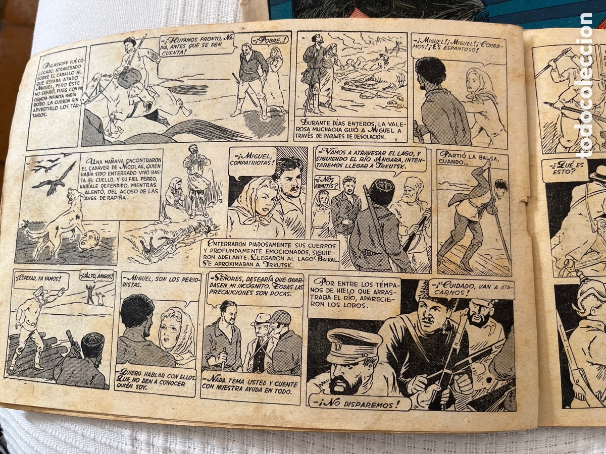 Tebeos: Cuento Miguel Strogoff. Los dos n&uacute;meros - Foto 12