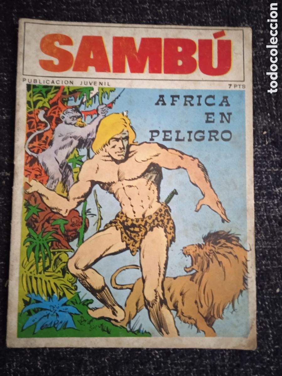 Tebeos: SAMB&Uacute; N&ordm; 20 &Aacute;FRICA EN PELIGRO - EDITORIAL VILMAR