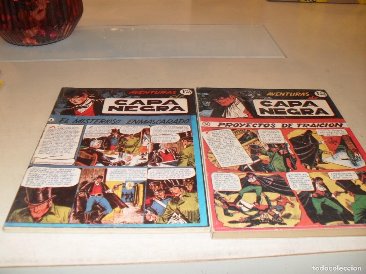 Tebeos: AVENTURAS DE CAPA NEGRA,REEDICION DE 1987,COLECCION COMPLETA,JLA EDICIONES - Foto 1