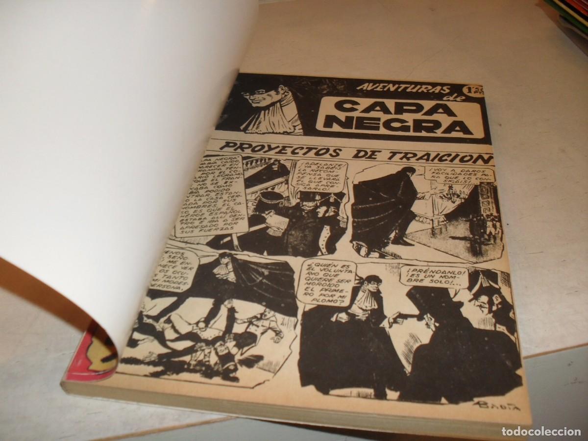 Tebeos: AVENTURAS DE CAPA NEGRA,REEDICION DE 1987,COLECCION COMPLETA,JLA EDICIONES - Foto 3