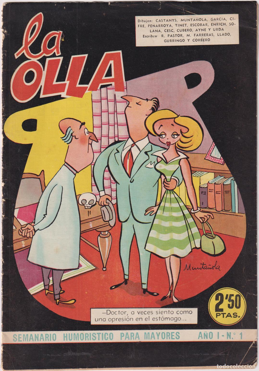 Tebeos: La Olla. Cliper 1948. Completa, 4 ejemplares - Foto 1