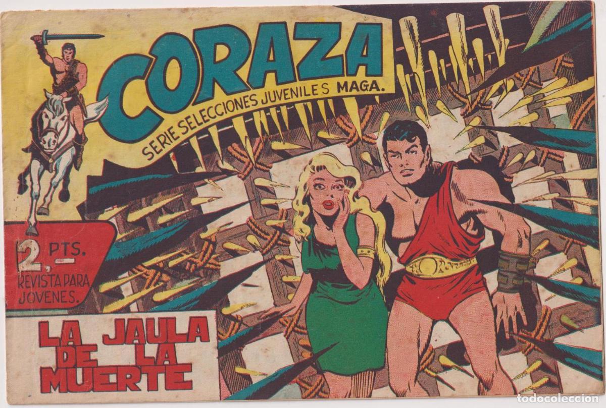 Tebeos: Coraza n&ordm; 60. Maga 1962. RARO - Foto 1