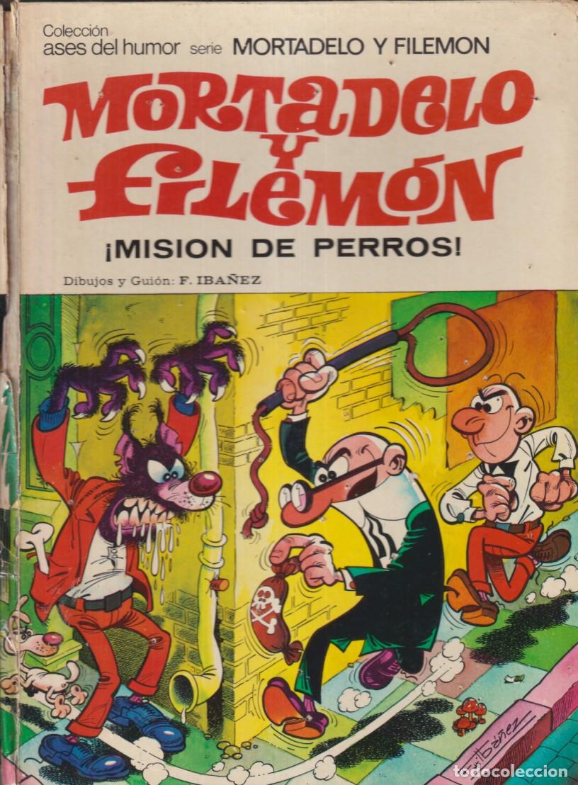 Tebeos: Mortadelo y Filem&oacute;n. Ases del humor n&ordm; 35. - Foto 1
