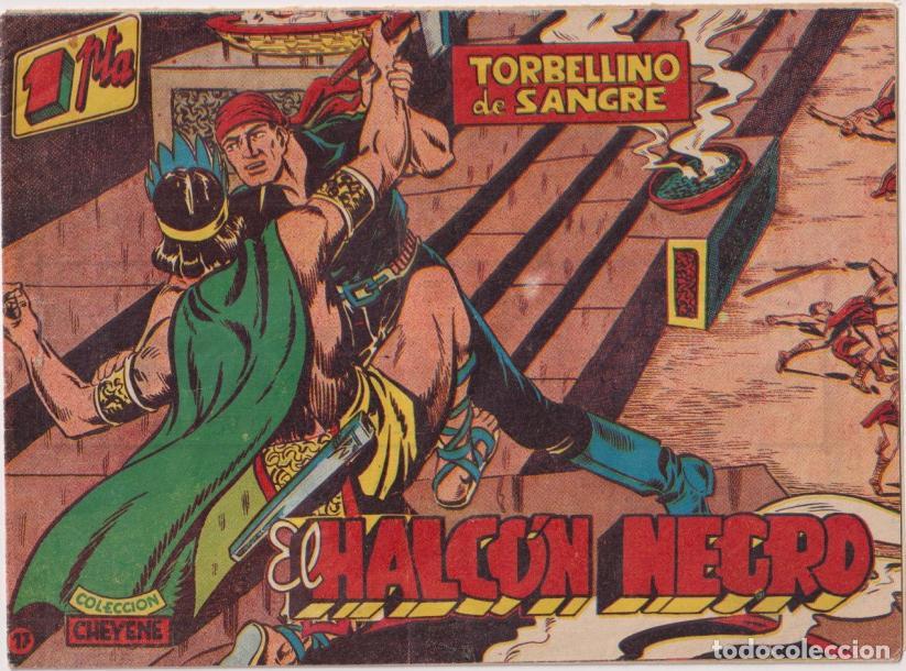 BDs: El Halc&oacute;n Negro n&ordm; 17. Editorial Marco 1959