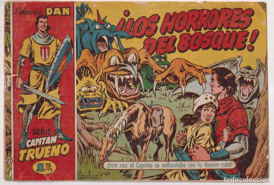 Tebeos: El Capit&aacute;n trueno n&ordm; 21. De 1,25