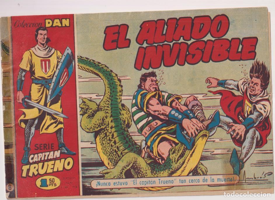 Tebeos: El Capit&aacute;n Trueno n&ordm; 8. A&ntilde;o 1958