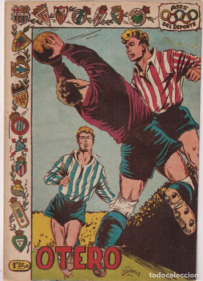 BDs: Ases del Deporte n&ordm; 27, Otero. Ricart 1954. Muy dif&iacute;cil as&iacute;