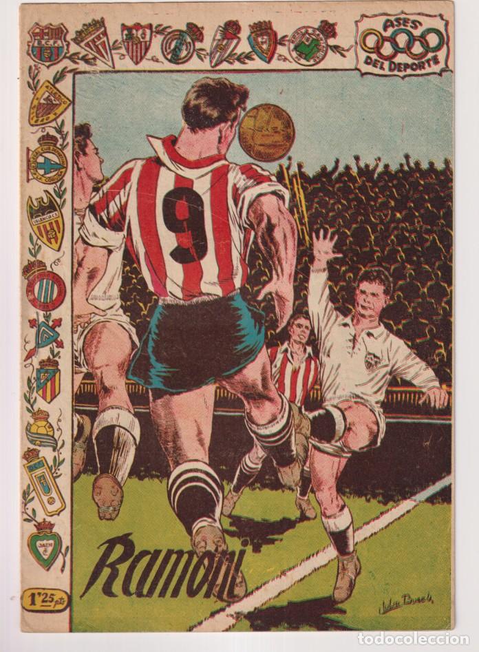 BDs: Ases del deporte n&ordm; 14. Ramon&iacute;. Ricart 1954. dif&iacute;cil as&iacute;