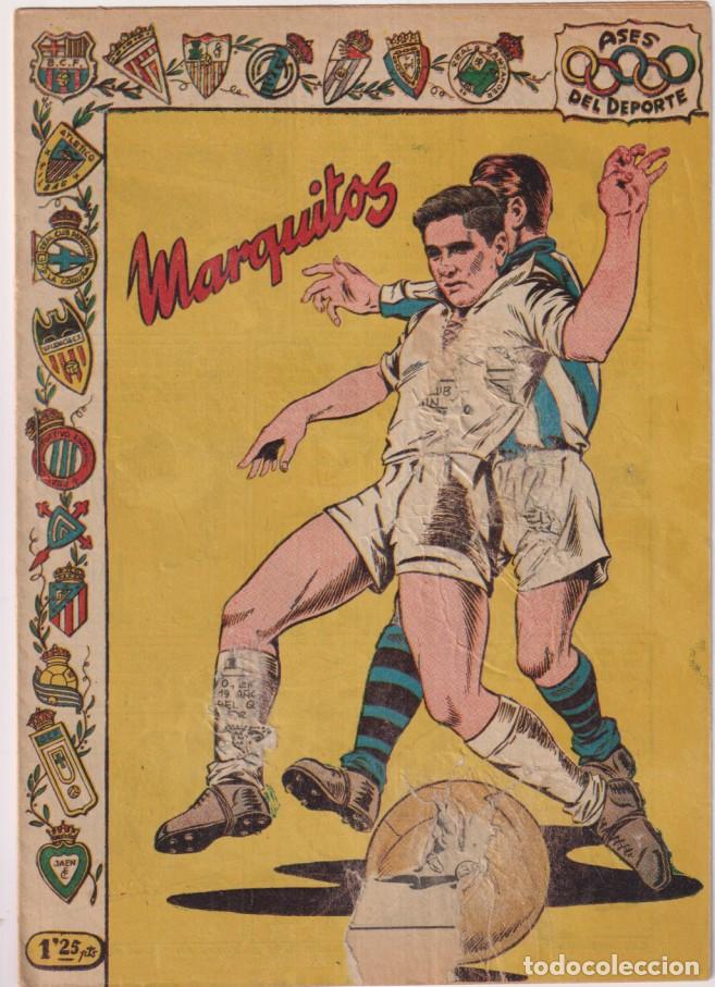 Tebeos: ases del Deporte n&ordm; 25. marquitos. Ricart 1954 - Foto 1