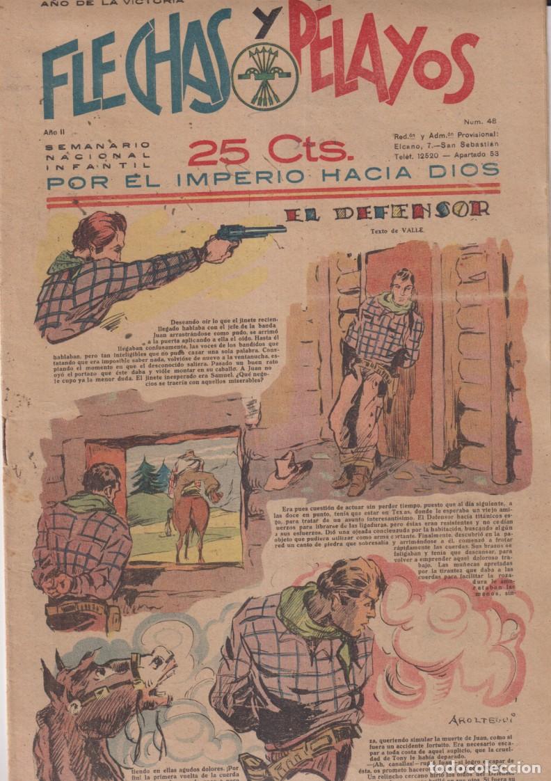 Tebeos: flechas y Pelayos n&ordm; 48 - Foto 1
