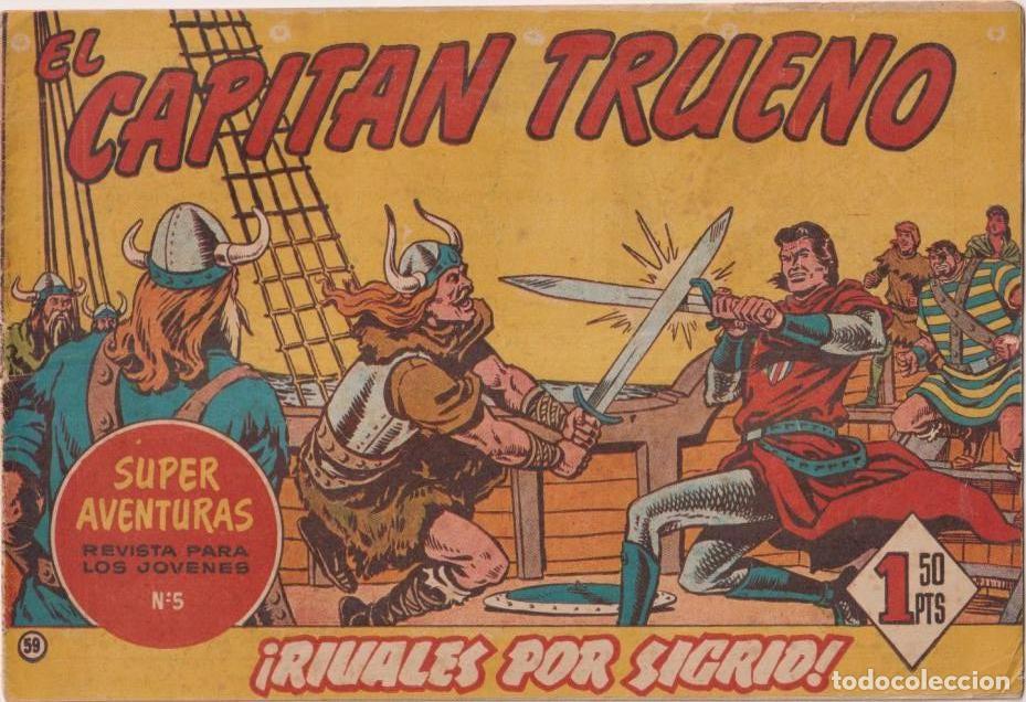 Tebeos: El Capit&aacute;n Tueno n&ordm; 59. Bruguera 1958 - Foto 1