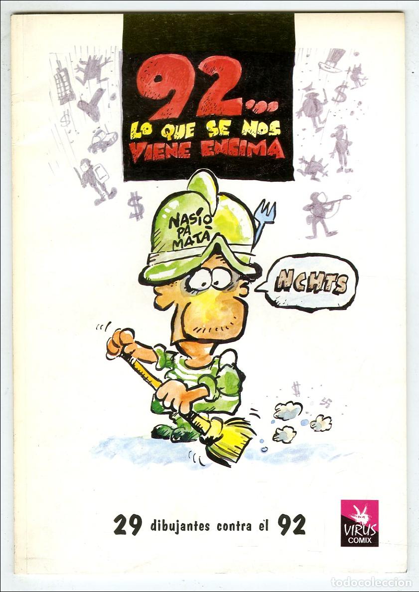 Tebeos: 92... Lo Que Se Nos Viene Encima (Virus, 1992) - Foto 1