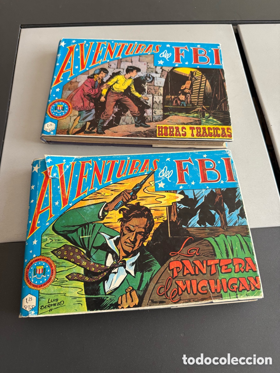 Tebeos: AVENTURAS DEL FBI. TOMO 1 y 2 Ediciones B.O - Foto 1