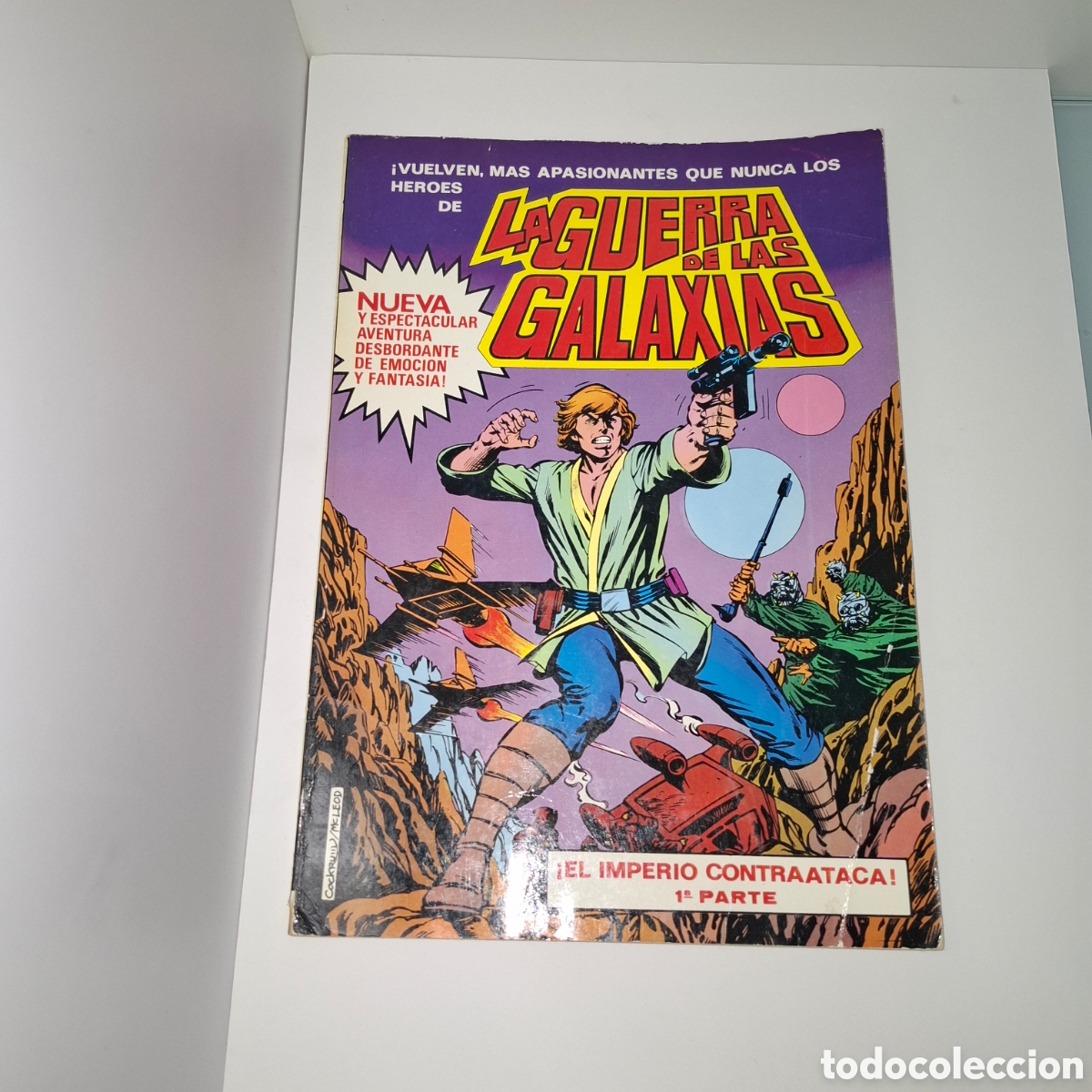 Tebeos: STAR WARS COMIC EL IMPERIO CONRAATACA PARTE 1 A&Ntilde;OS 80 - Foto 1