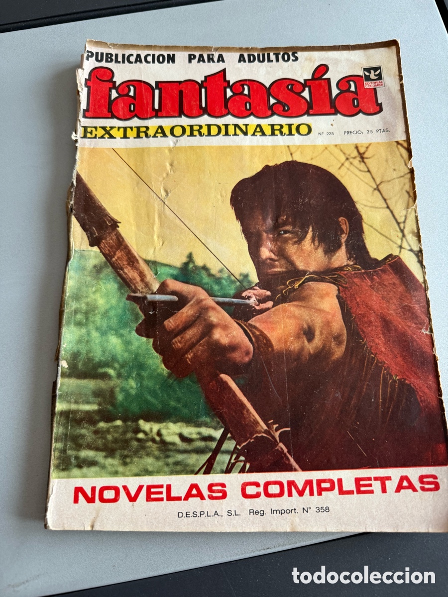 Tebeos: FANTAS&Iacute;A n 225. Novelas Completas. Ed Columbia