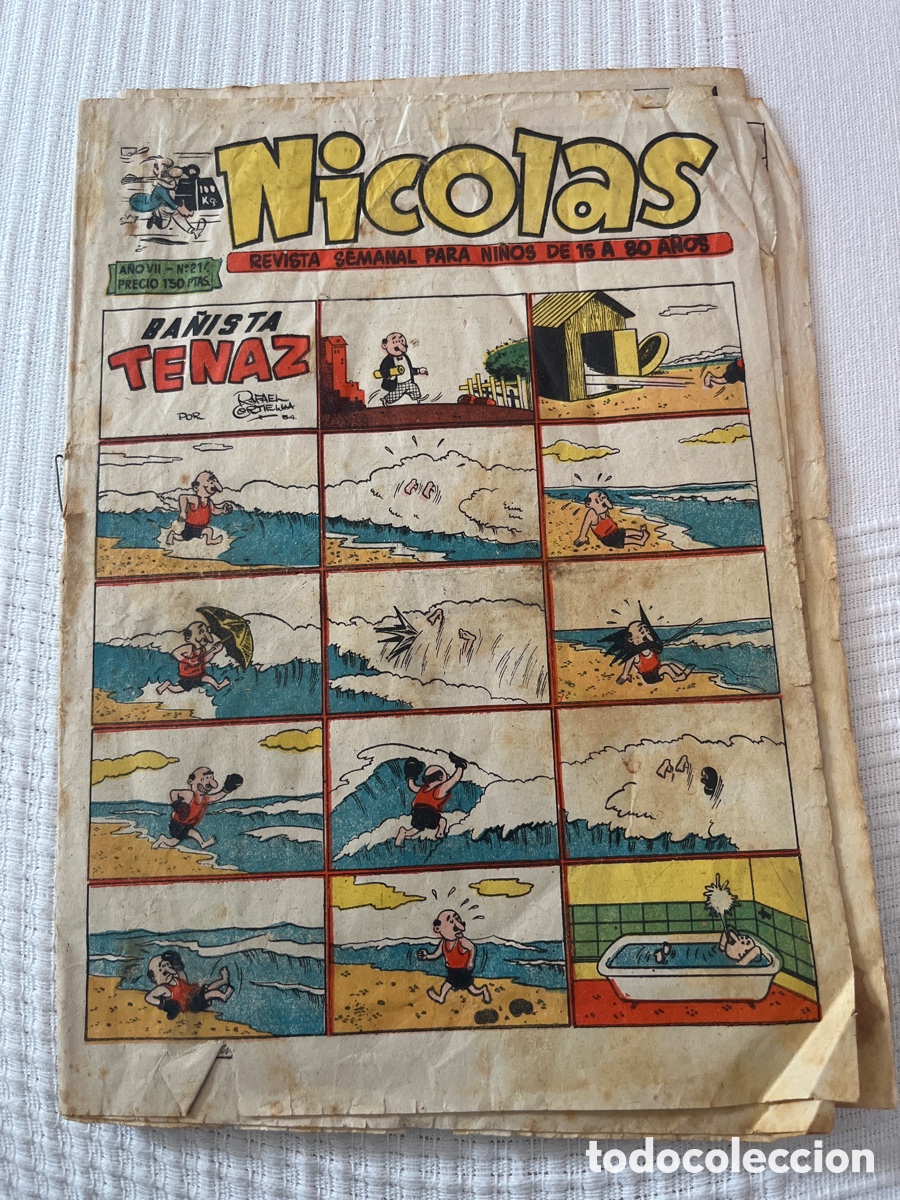 Tebeos: Tebeo Nicol&aacute;s Revista Semanal - Foto 1