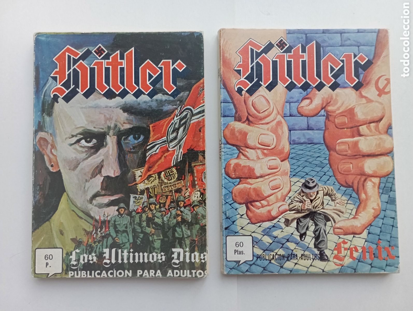 Comics: HITLER nos 1 y 3 - 1977 Mercocomic