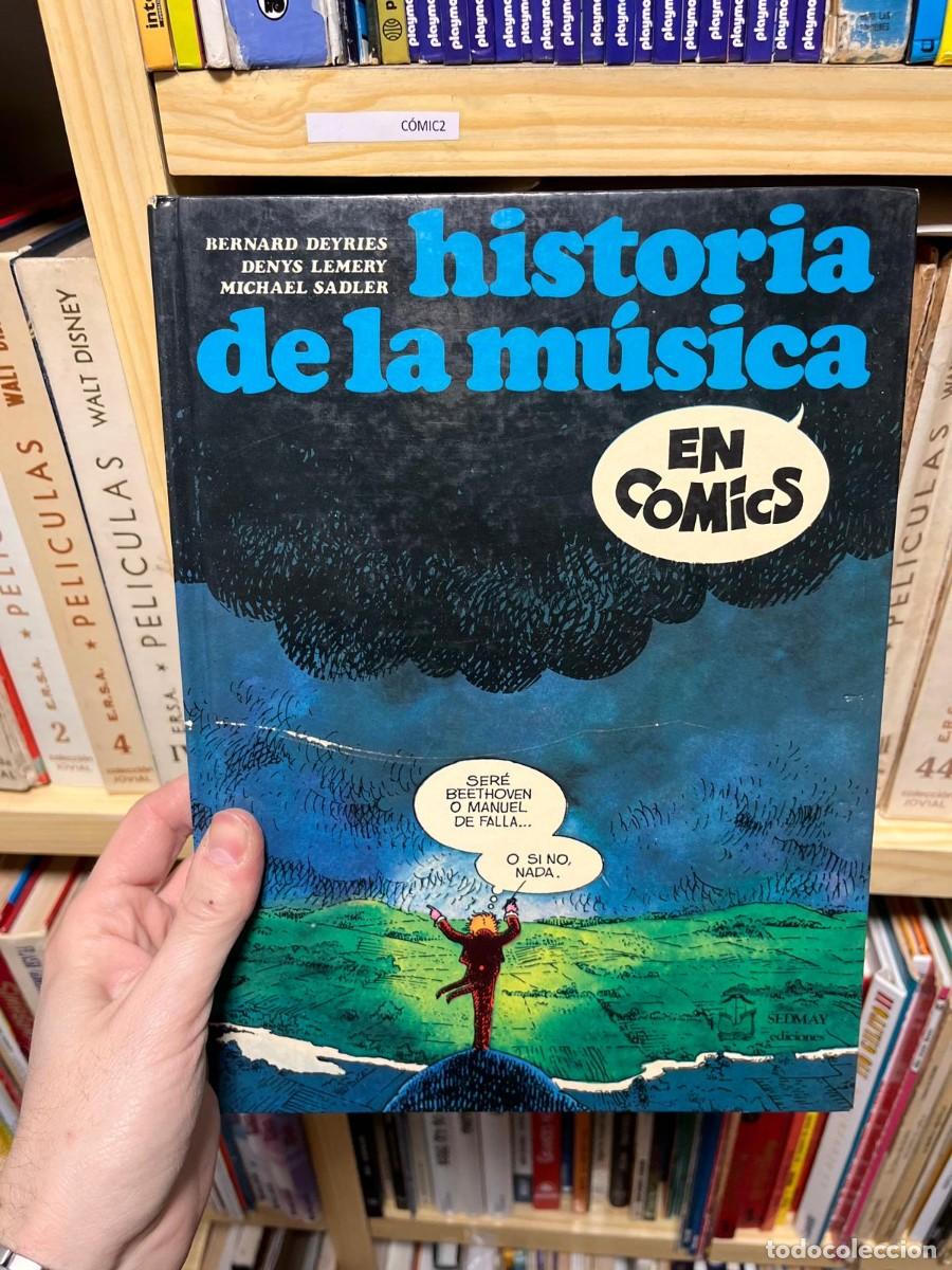 Tebeos: C&Oacute;MIC2 historia de la m&uacute;sica en COMicS - carton&eacute;