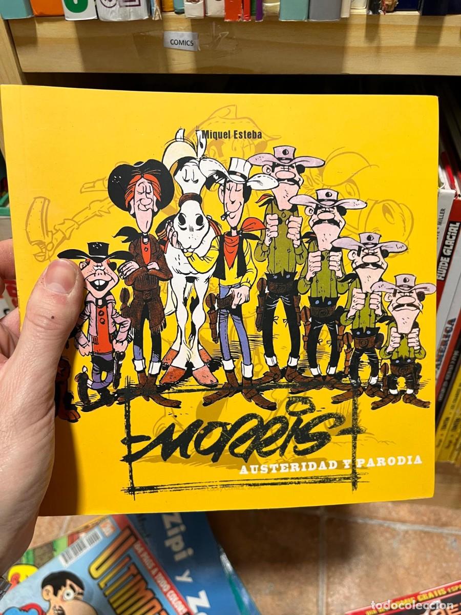 Tebeos: COMIC5 Miquel Esteba AUSTERIDAD Y PARODIA - morris - ensayo biografico