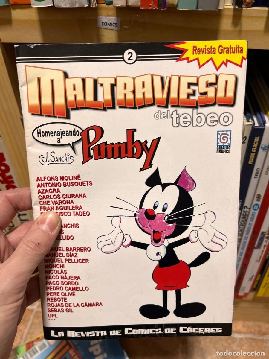 Tebeos: COMIC5 Revista MALTRAVIESO del tebeo Pumby