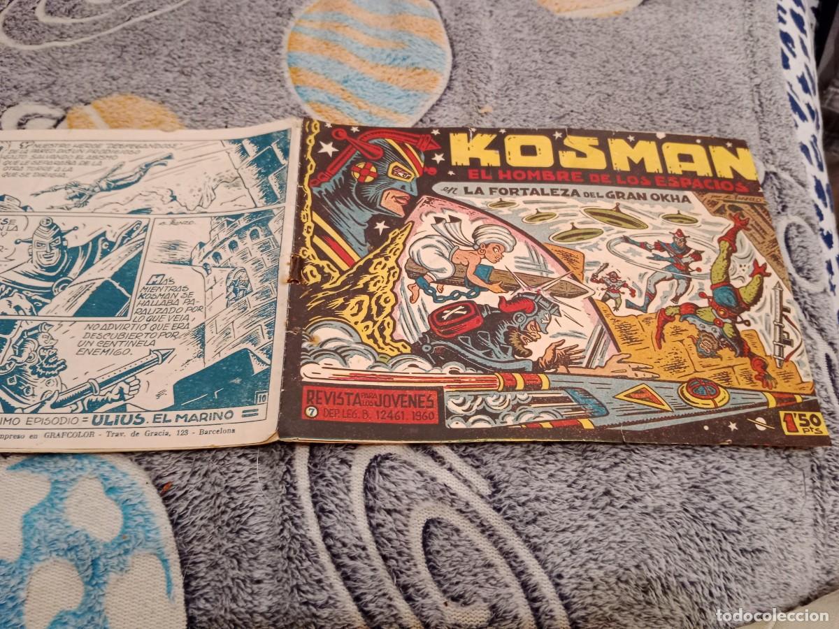 Tebeos: KOSMAN N&ordm; 7 - LA FORTALEZA DEL GRAN OCHA - JUAN GARCIA IRANZO 1960 - ORIGINAL