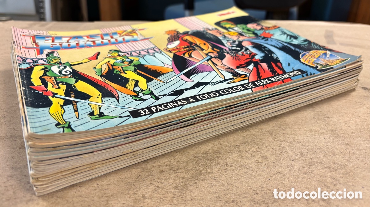 Tebeos: FLASH GORDON (TEBEOS SA 1988). LOTE DE 15 N&Uacute;MEROS. VER T&Iacute;TULOS EN DESCRIPCI&Oacute;N. EDICI&Oacute;N HIST&Oacute;RICA