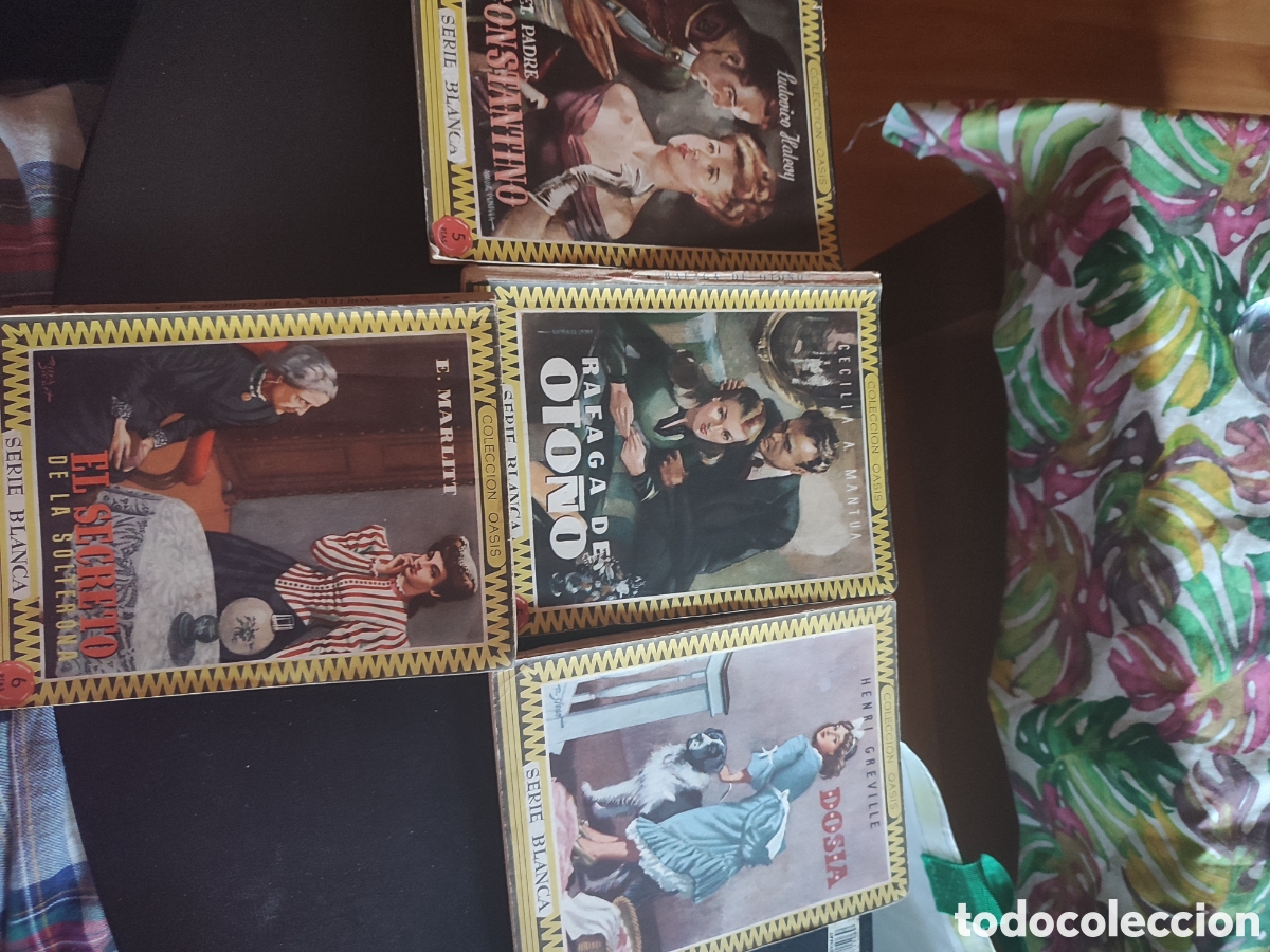Tebeos: Colecci&oacute;n oasis serie blanca n&uacute;m 1,2,3,4 Ed Reguera a&ntilde;o 1948