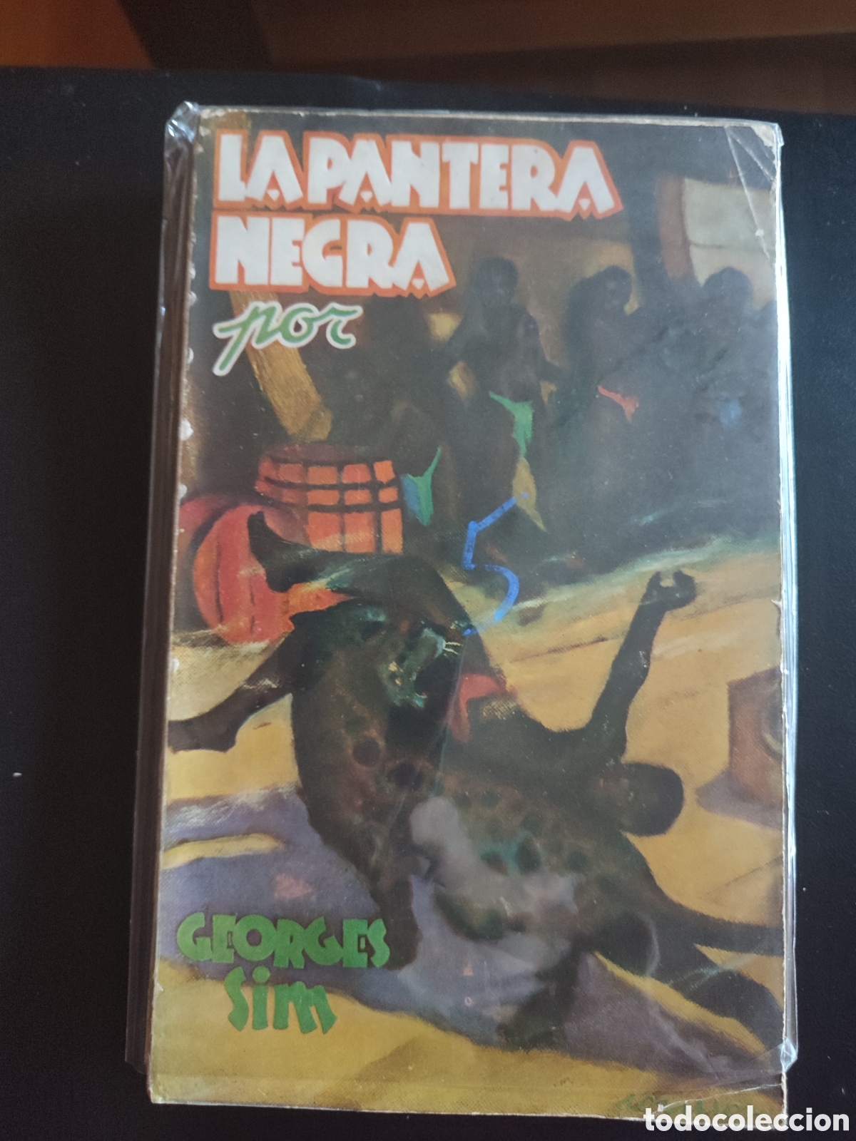 Tebeos: Novela de aventuras La pantera negra n&uacute;m 66