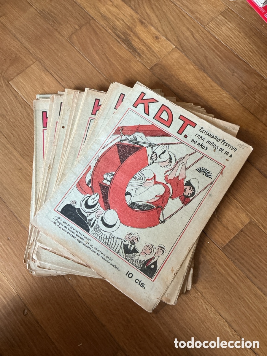 Tebeos: Semanarios KDT 1918-1919
