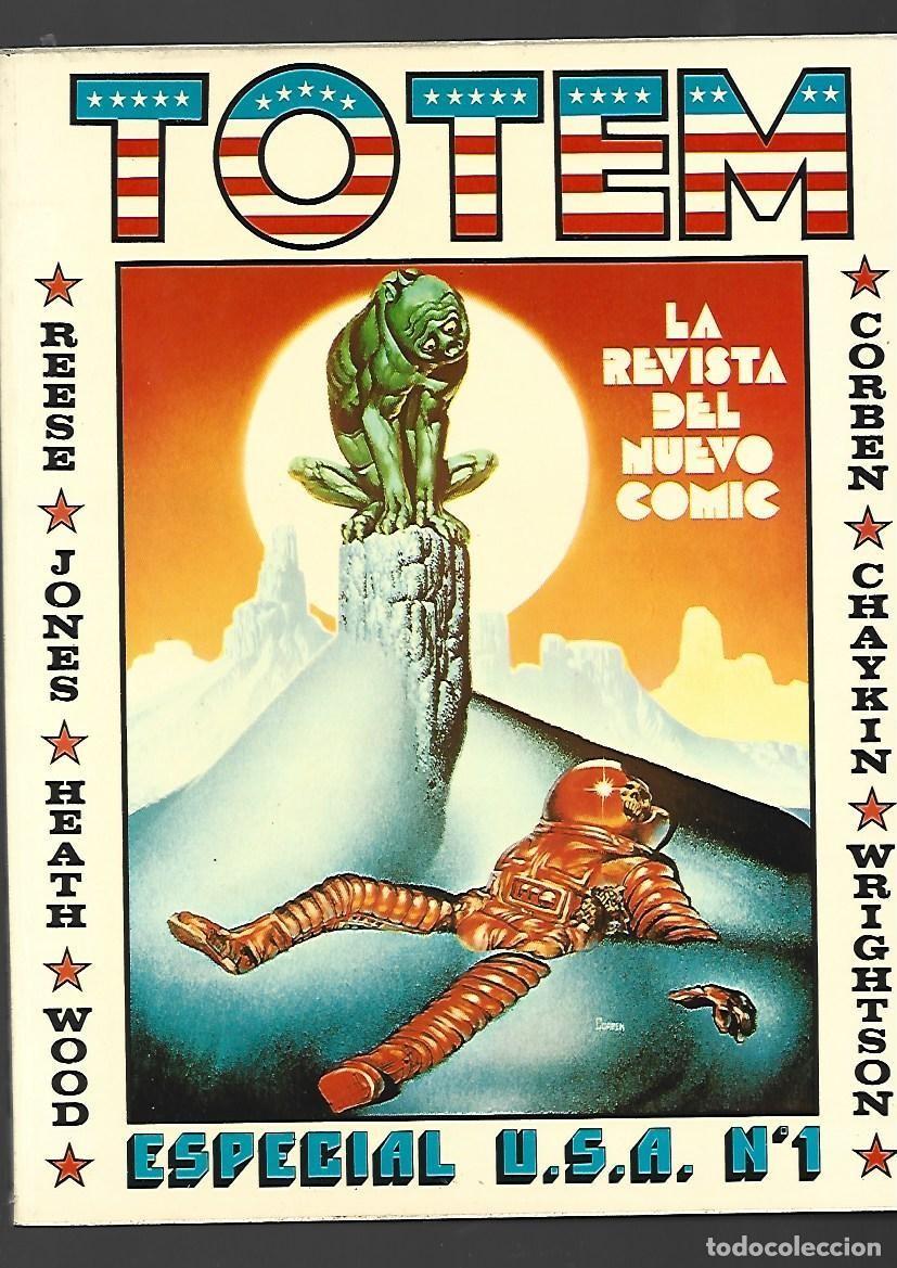 Tebeos: Totem extra 1: especial USA n&ordm; 1, 1977, Nueva Frontera, buen estado