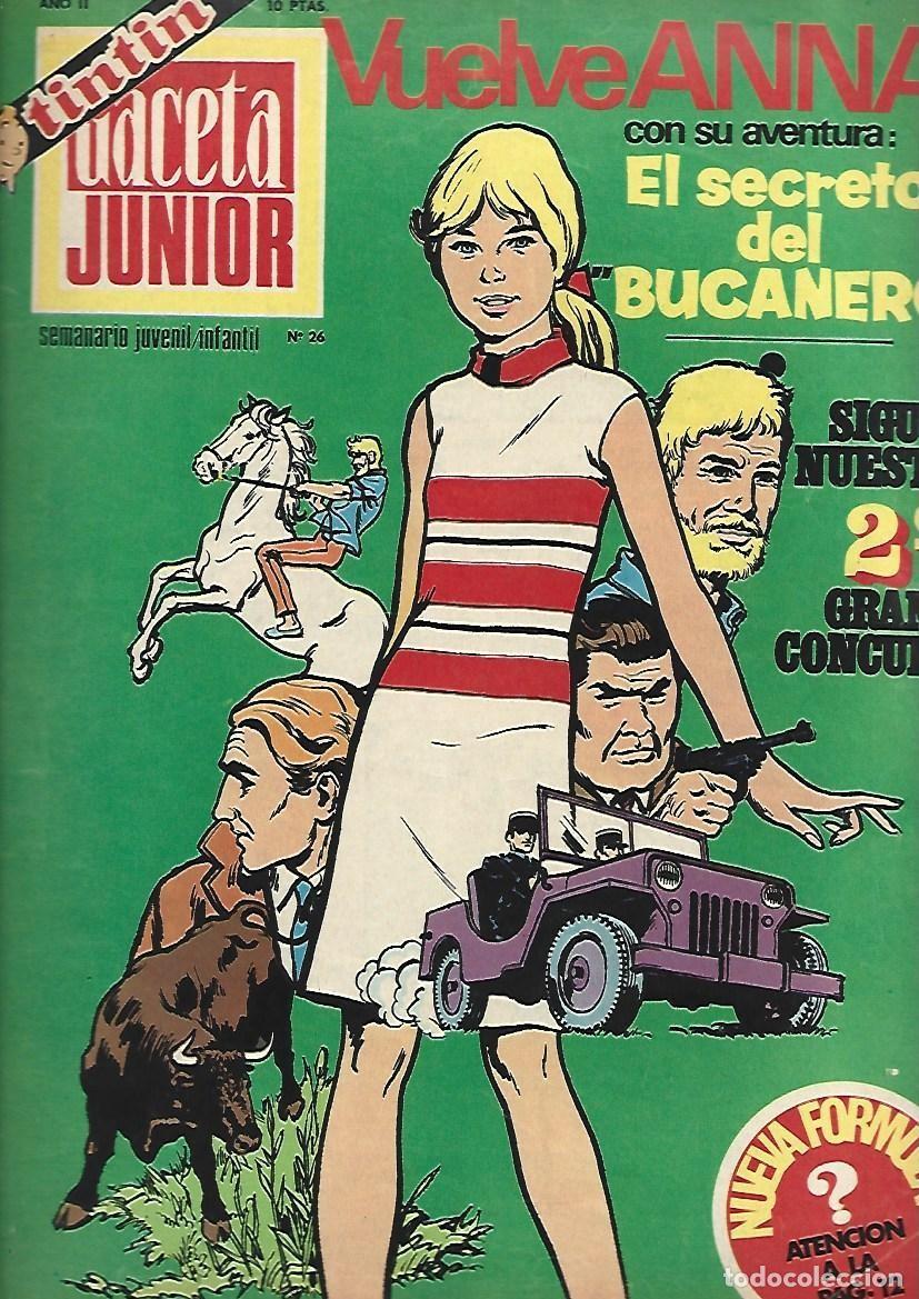 Tebeos: Gaceta Junior, 26, 1969, Universo Infantil, buen estado.