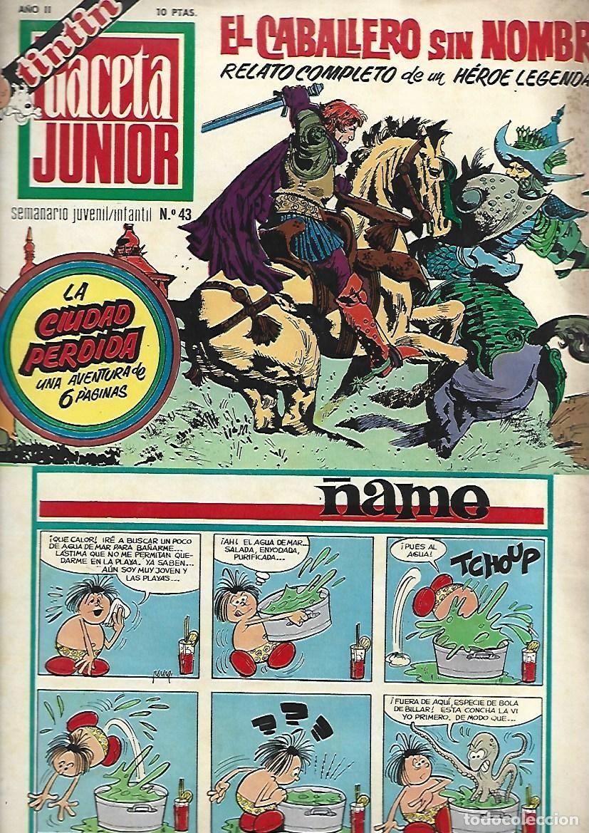 Tebeos: Gaceta Junior, 43, 1969, Universo Infantil, buen estado.