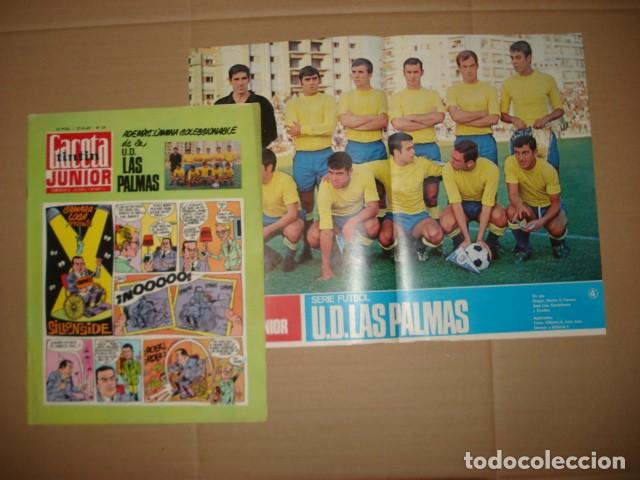 Tebeos: Gaceta Junior, 59, 1969, Universo Infantil, buen estado. Contiene lamina Las Palmas