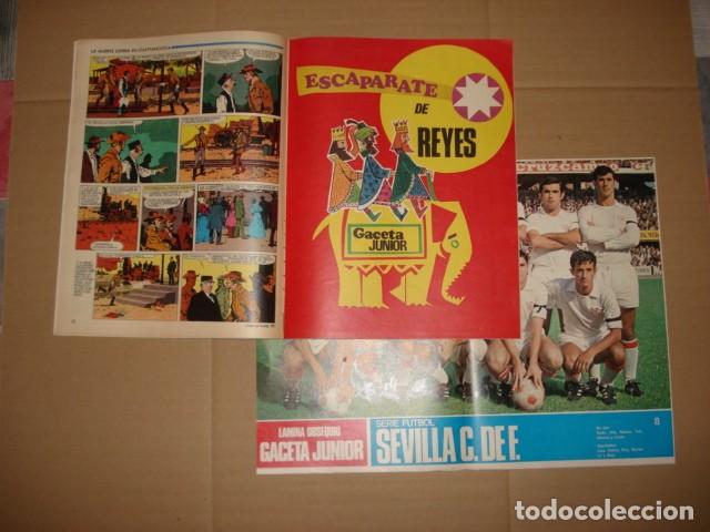 Tebeos: Gaceta Junior, 63, 1969, Universo Infantil, buen estado.. Con l&aacute;mina Sevilla y Escaparate de reyes
