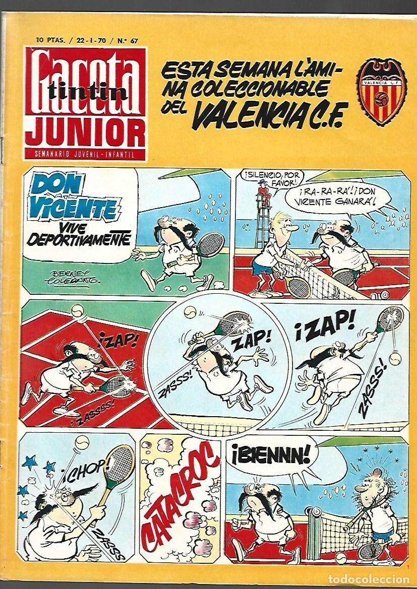 Tebeos: Gaceta Junior, 67, 1970, Universo Infantil, buen estado.