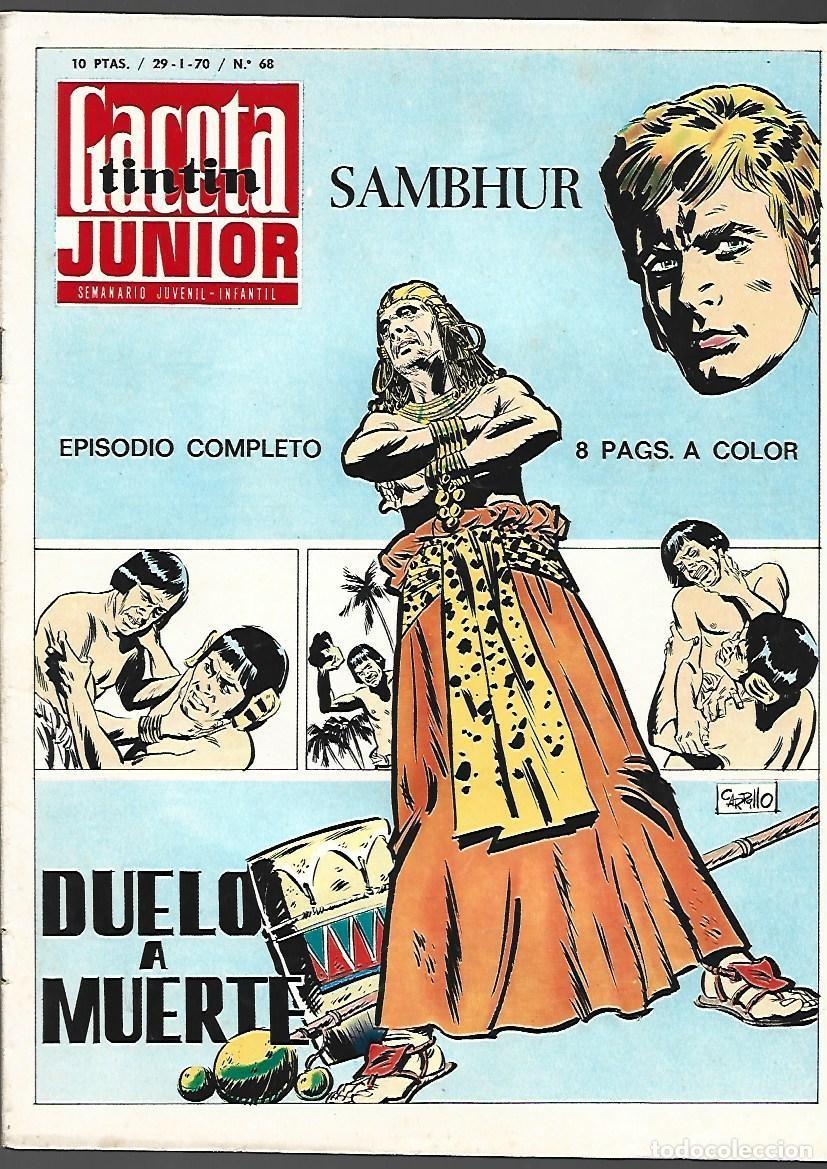Tebeos: Gaceta Junior, 68, 1970, Universo Infantil, buen estado.